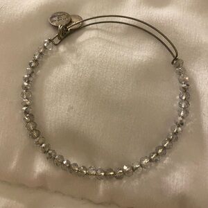 Retired 2016 Silver Beaded Alex and Ani Bangle